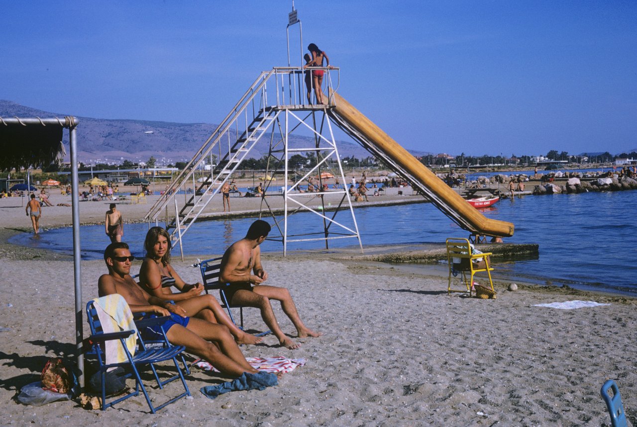 83-MJ and Susan- Aeginos Cosmas Beach